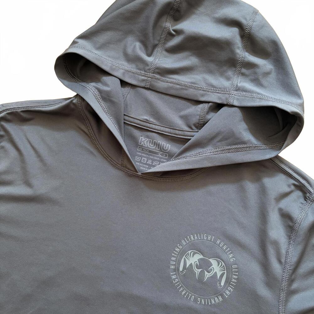 KUIU AP Tech Performance Hoodie Shirt Ultralight Hunting UPF50+ Men's Size Small - Picture 3 of 3